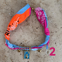 Load image into Gallery viewer, Bandana necklace neon edition