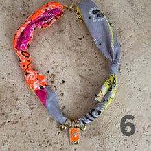 Load image into Gallery viewer, Bandana necklace neon edition