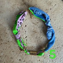 Load image into Gallery viewer, Bandana necklace neon edition