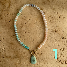 Load image into Gallery viewer, Pastel Opal Rainbow necklace