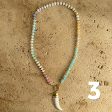 Load image into Gallery viewer, Pastel Opal Rainbow necklace