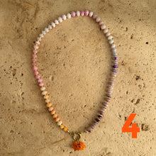 Load image into Gallery viewer, Pastel Opal Rainbow necklace
