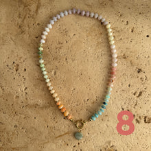 Load image into Gallery viewer, Pastel Opal Rainbow necklace