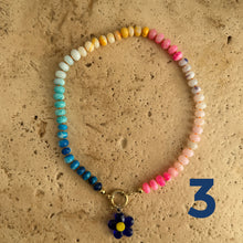 Load image into Gallery viewer, Colorful Opal Rainbow necklace