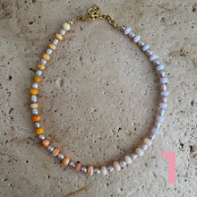 Load image into Gallery viewer, Pastel Opal &amp; Pearls necklace