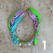 Load image into Gallery viewer, Bandana necklace neon edition