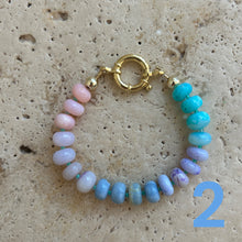 Load image into Gallery viewer, Pastel Opal Rainbow bracelet