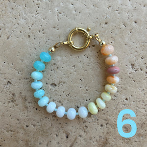 Pastel Opal Rainbow bracelet