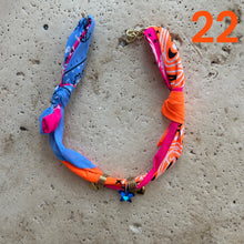 Load image into Gallery viewer, Bandana necklace neon edition