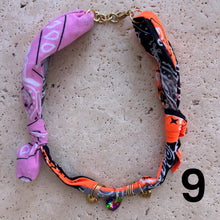 Load image into Gallery viewer, Bandana necklace neon edition