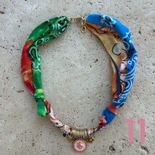 Load image into Gallery viewer, Bandana necklace neon edition