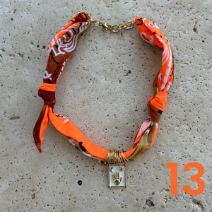 Bandana necklace neon edition