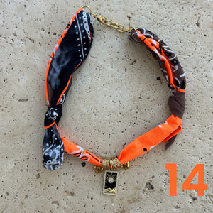 Bandana necklace neon edition