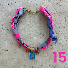 Load image into Gallery viewer, Bandana necklace neon edition