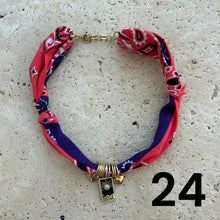 Load image into Gallery viewer, Bandana necklace neon edition