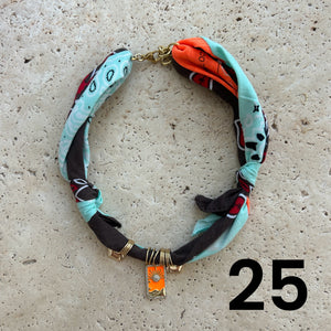 Bandana necklace neon edition
