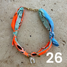 Load image into Gallery viewer, Bandana necklace neon edition