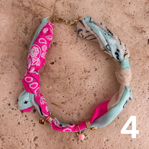 Bandana necklace neon edition