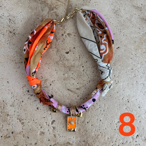 Bandana necklace neon edition