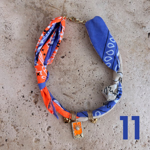Bandana necklace neon edition