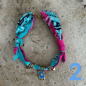 Bandana necklace neon edition