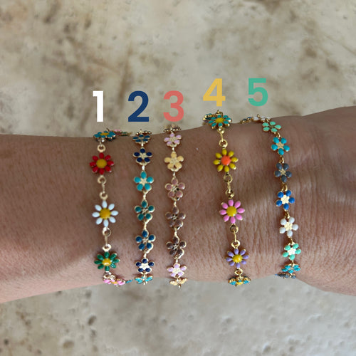 Daisy bracelet