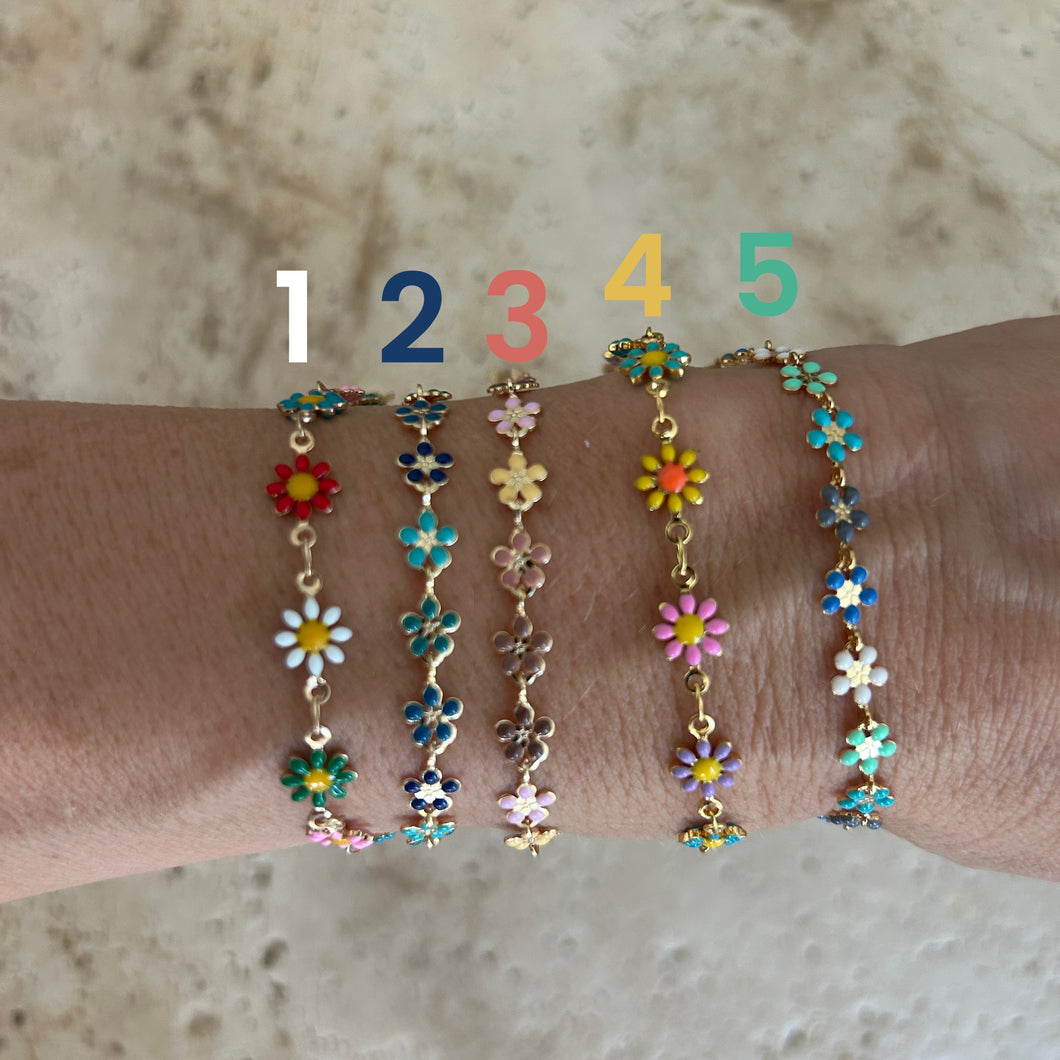 Daisy bracelet