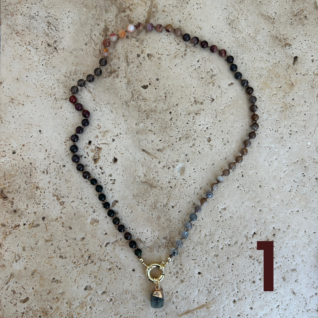 Dark Rainbow necklace