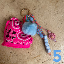 Load image into Gallery viewer, Bandana bag charm