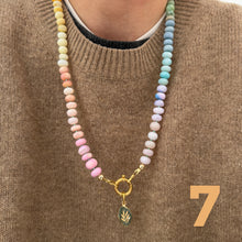 Load image into Gallery viewer, Pastel Opal Rainbow necklace