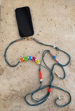 Laden Sie das Bild in den Galerie-Viewer, Bonk Ibiza phone strap with colorful customized letters