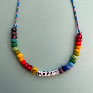 Happy/ Ibiza necklace